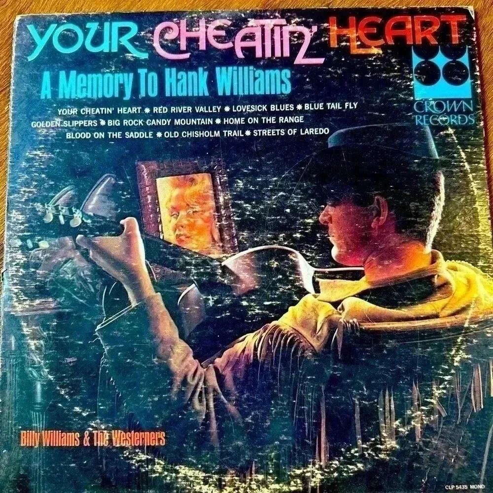 Hank Williams vinyl record